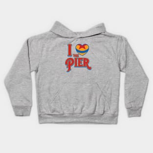 I Heart the Pier Kids Hoodie